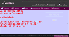 Desktop Screenshot of dormitum.es