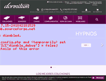 Tablet Screenshot of dormitum.es